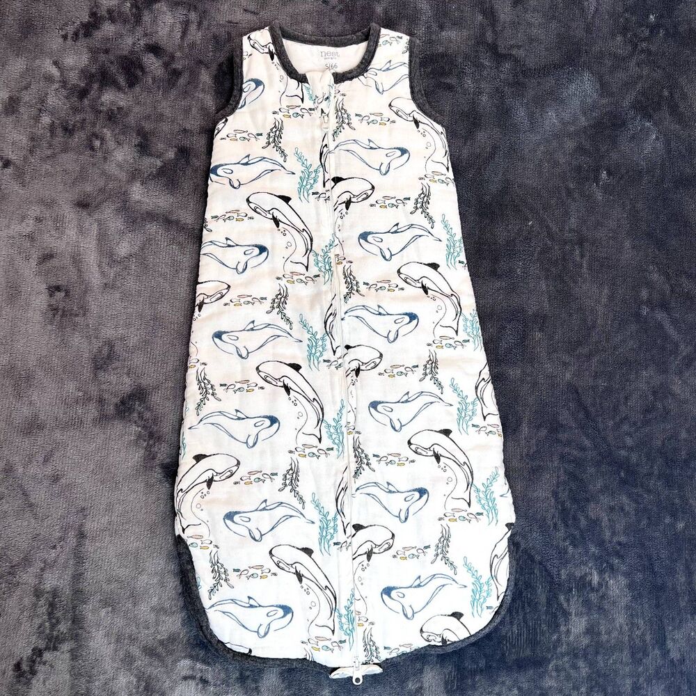 Nest design cotton/ bamboo sleep sack size small/66